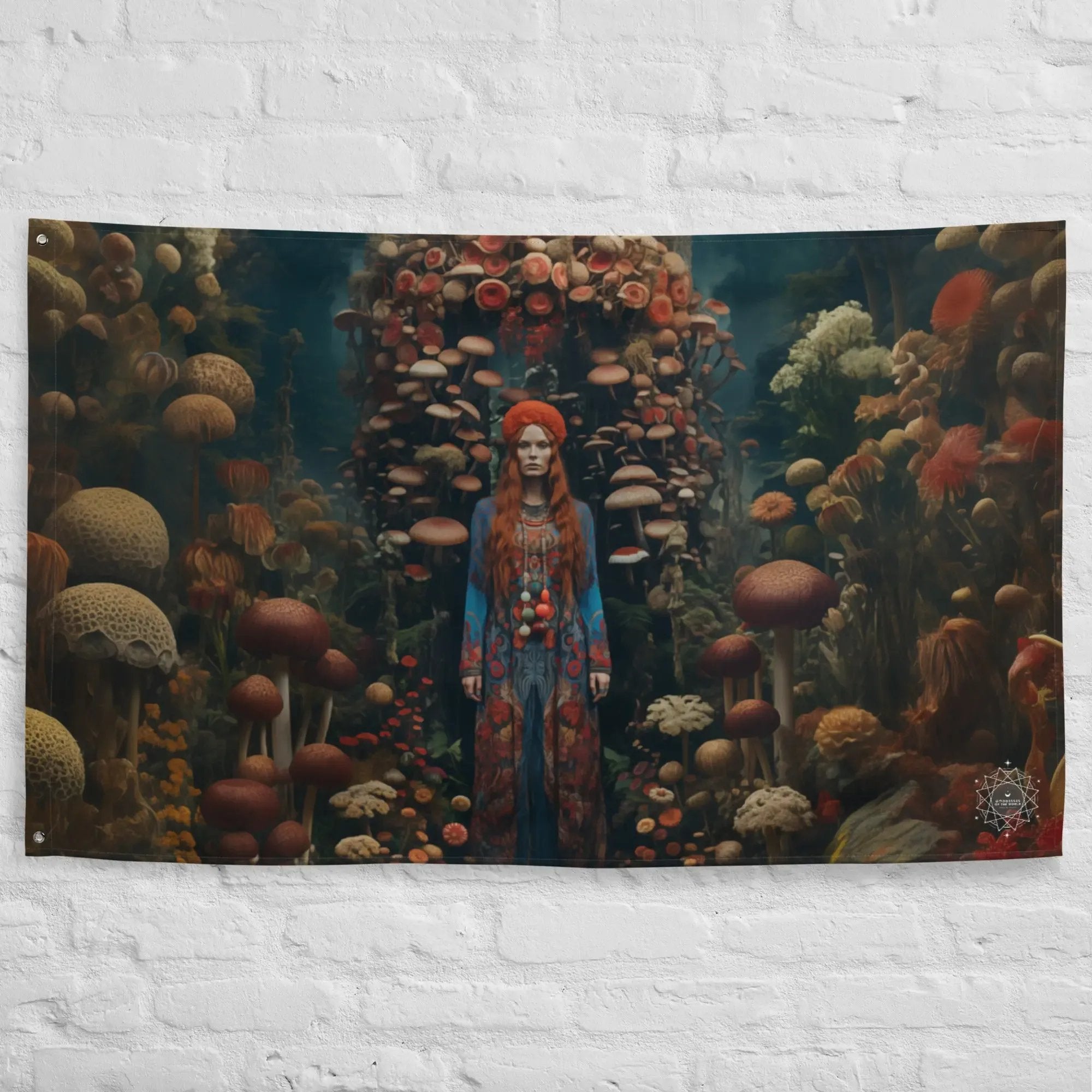 Mielikki Goddess Flag Wall Art – About my Brain Institute