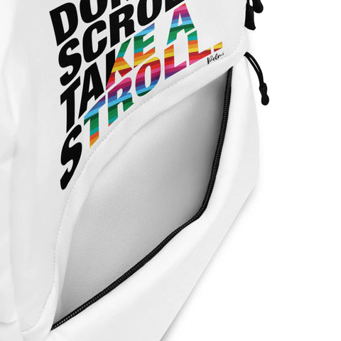 About my Brain Institute Backpack Don't Scroll Take a Stroll - Backpack