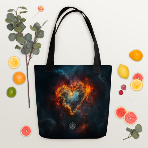 About my Brain Institute Bags Heart Nebula Dreams Tote bag