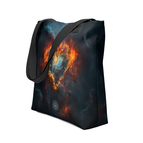 About my Brain Institute Bags Heart Nebula Dreams Tote bag