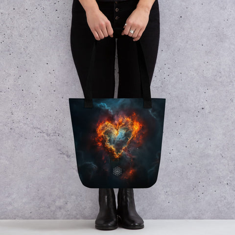 About my Brain Institute Bags Heart Nebula Dreams Tote bag