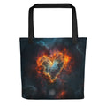 About my Brain Institute Bags Heart Nebula Dreams Tote bag