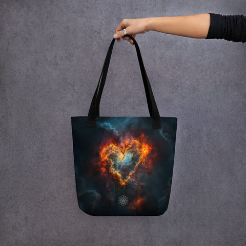 About my Brain Institute Bags Heart Nebula Dreams Tote bag