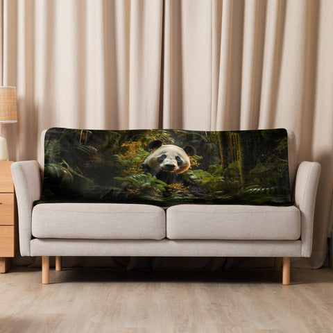 About my Brain Institute Blankets 37″×57″ Panda Spirit Animal Sherpa Blanket