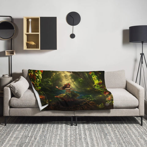 About my Brain Institute Blankets 50″×60″ Laka Goddess Throw Blanket