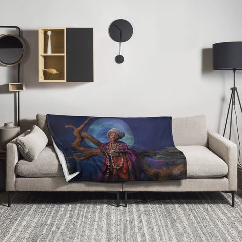 About my Brain Institute Blankets 50″×60″ Nana Buluku Goddess Throw Blanket