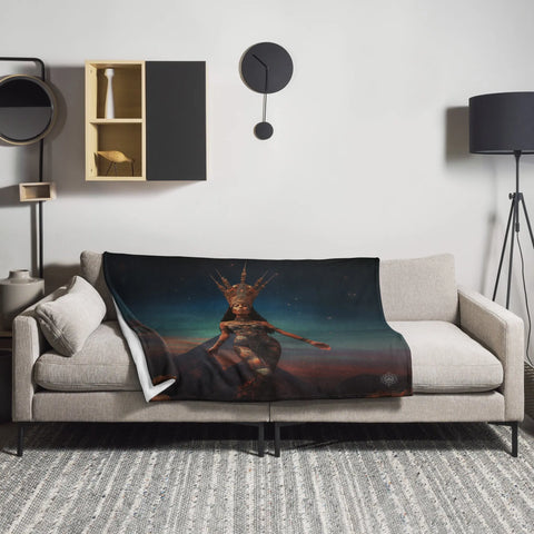 About my Brain Institute Blankets 50″×60″ Nuit Goddess Throw Blanket