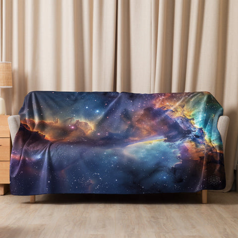 About my Brain Institute Blankets 60″×80″ Elephant Trunk Nebula Dreams Fluffy Blanket