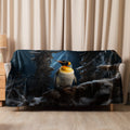 About my Brain Institute Blankets 60″×80″ Emperor Penguin Spirit Animal Sherpa Blanket
