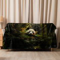 About my Brain Institute Blankets 60″×80″ Panda Spirit Animal Sherpa Blanket