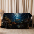 About my Brain Institute Blankets 60″×80″ Shark Spirit Animal Sherpa Blanket