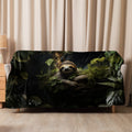 About my Brain Institute Blankets 60″×80″ Sloth Spirit Animal Sherpa Blanket