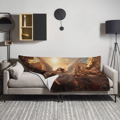 About my Brain Institute Blankets 60″×80″ Thesan Goddess Throw Blanket