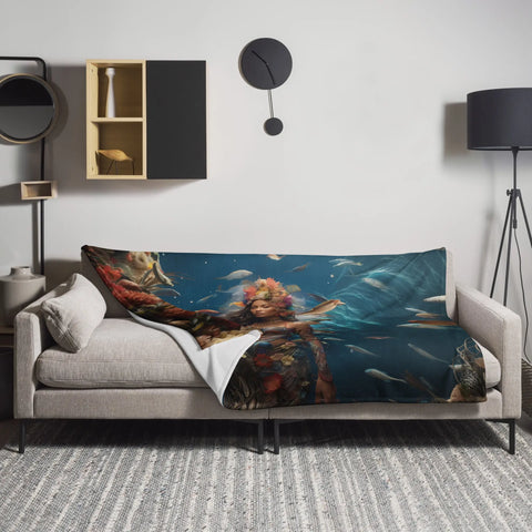 About my Brain Institute Blankets 60″×80″ Vairaumati Goddess Throw Blanket