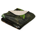 About my Brain Institute Blankets Alligator Spirit Animal Sherpa Blanket