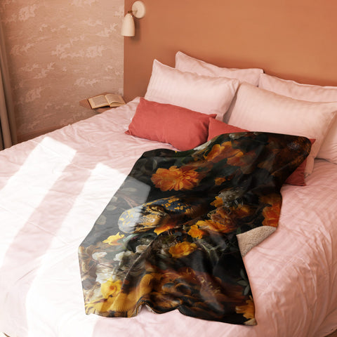 About my Brain Institute Blankets Anaconda Spirit Animal Sherpa Blanket