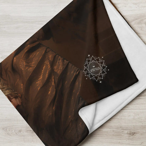About my Brain Institute Blankets Anat Goddess Throw Blanket