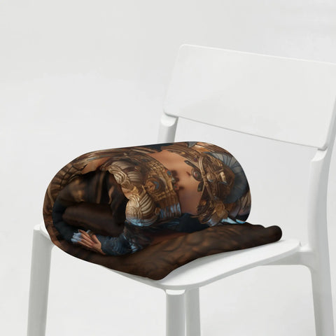 About my Brain Institute Blankets Anat Goddess Throw Blanket