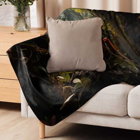 About my Brain Institute Blankets Ant Spirit Animal Sherpa Blanket