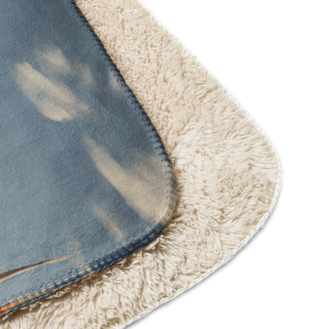 About my Brain Institute Blankets Arabian Oryx Spirit Animal Sherpa Blanket