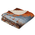 About my Brain Institute Blankets Arabian Oryx Spirit Animal Sherpa Blanket
