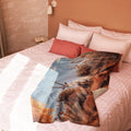About my Brain Institute Blankets Arabian Oryx Spirit Animal Sherpa Blanket