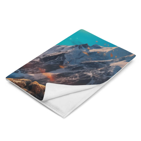 About my Brain Institute Blankets Arnarquagssaq Goddess Throw Blanket