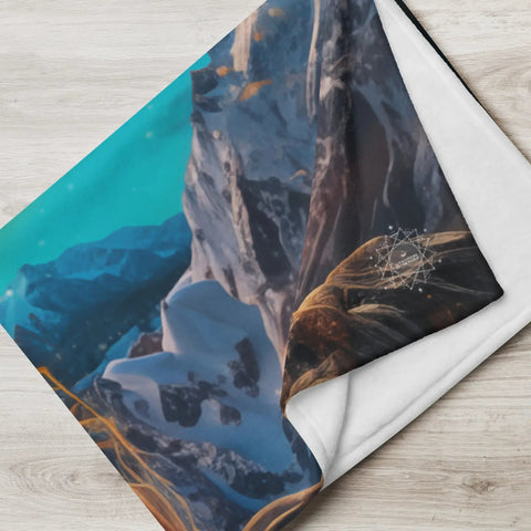 About my Brain Institute Blankets Arnarquagssaq Goddess Throw Blanket