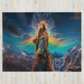About my Brain Institute Blankets Arnarquagssaq Goddess Throw Blanket