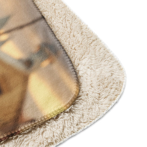 About my Brain Institute Blankets Beaver Spirit Animal Sherpa Blanket