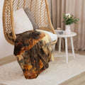 About my Brain Institute Blankets Beaver Spirit Animal Sherpa Blanket