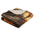 About my Brain Institute Blankets Beaver Spirit Animal Sherpa Blanket