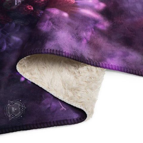 About my Brain Institute Blankets Bee Spirit Animal Sherpa Blanket