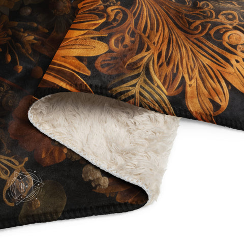 About my Brain Institute Blankets Beetle Spirit Animal Sherpa Blanket