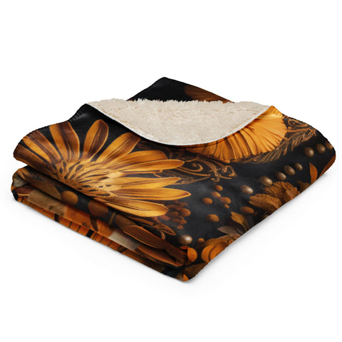 About my Brain Institute Blankets Beetle Spirit Animal Sherpa Blanket