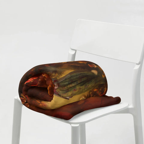 About my Brain Institute Blankets Brigid Goddess Throw Blanket