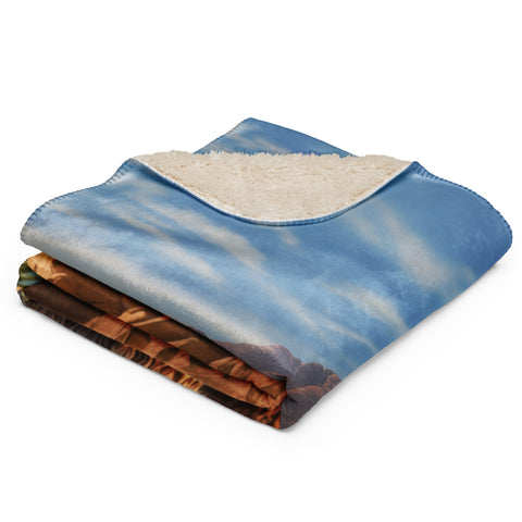 About my Brain Institute Blankets Camel Spirit Animal Sherpa Blanket