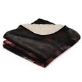About my Brain Institute Blankets Cat Spirit Animal Sherpa Blanket