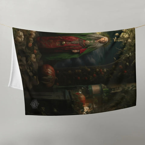 About my Brain Institute Blankets Cerridwen Goddess Throw Blanket