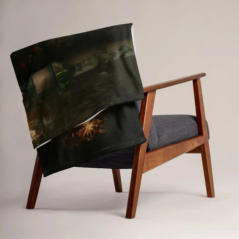 About my Brain Institute Blankets Cerridwen Goddess Throw Blanket