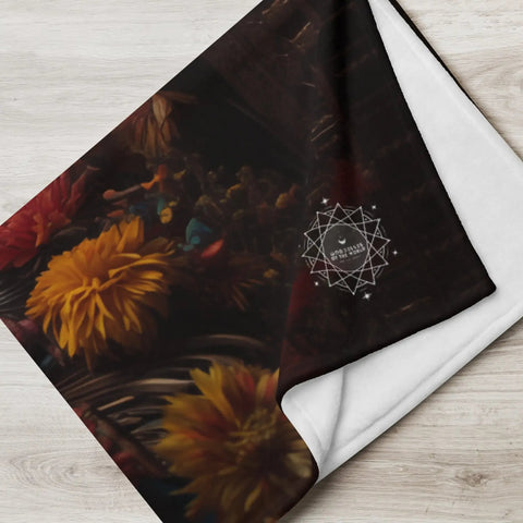 About my Brain Institute Blankets Coatlicue Goddess Throw Blanket
