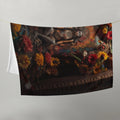 About my Brain Institute Blankets Coatlicue Goddess Throw Blanket