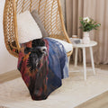 About my Brain Institute Blankets Condor Spirit Animal Sherpa Blanket