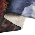 About my Brain Institute Blankets Condor Spirit Animal Sherpa Blanket