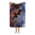 About my Brain Institute Blankets Condor Spirit Animal Sherpa Blanket