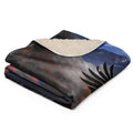 About my Brain Institute Blankets Condor Spirit Animal Sherpa Blanket