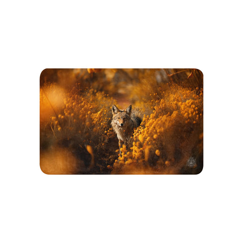 About my Brain Institute Blankets Coyote Spirit Animal Sherpa blanket