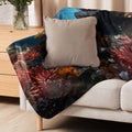 About my Brain Institute Blankets Crab Spirit Animal Sherpa Blanket