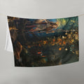 About my Brain Institute Blankets Diana Goddess Throw Blanket