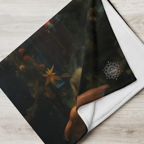 About my Brain Institute Blankets Diana Goddess Throw Blanket